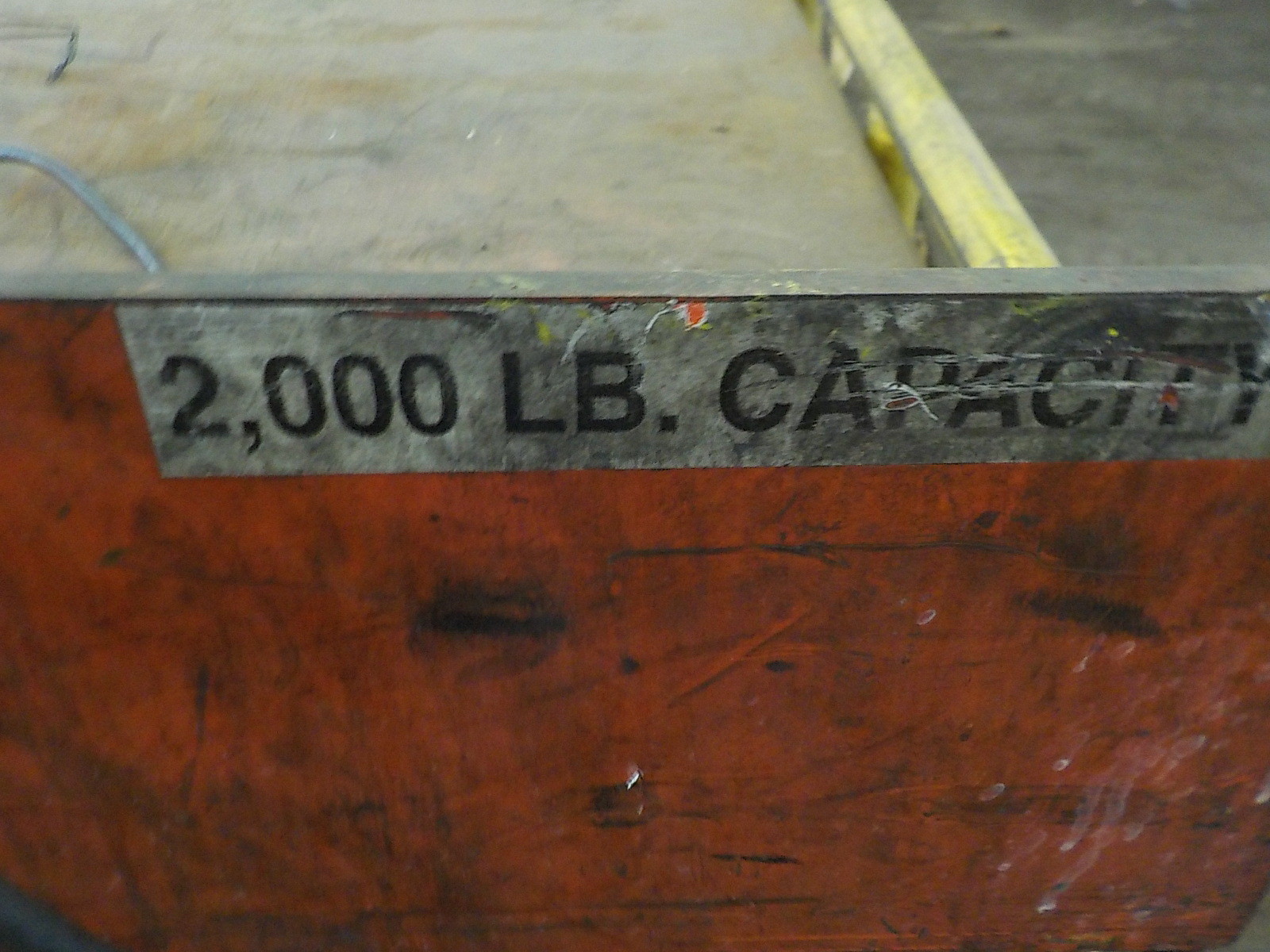 PRESTO ELECTRIC SCISSOR LIFT