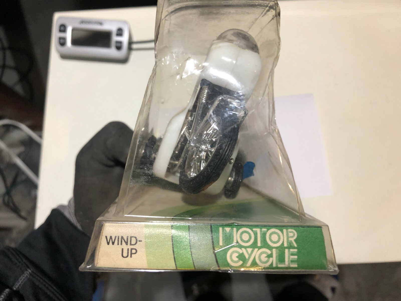 Vintage Honda Windup motorcycle Hong Kong 750 Dunlop Broke Handlebars