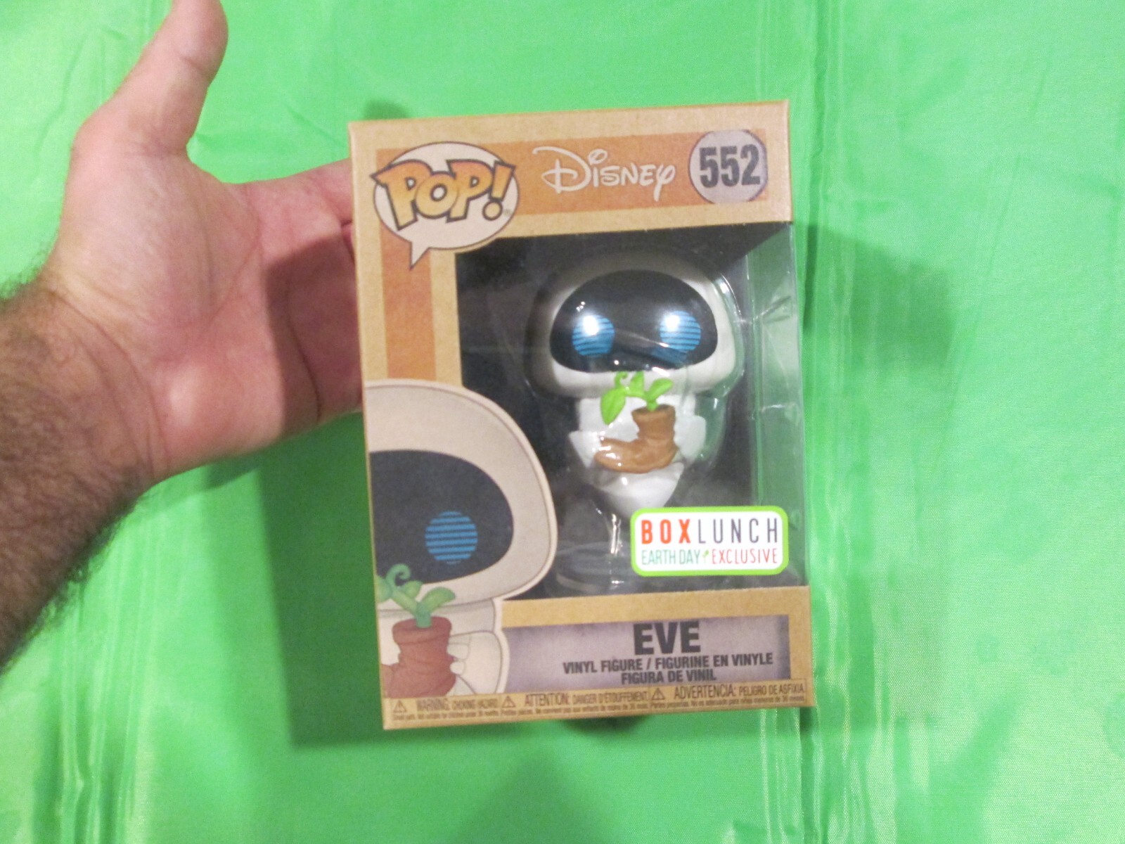 FUNKO pop 海外限定 アースデイ限定 ウォーリー ファンコ ポップ FUNKO POP DISNEY WALL-E 400 & EVE 552 EARTH DAY BOXLUNCH