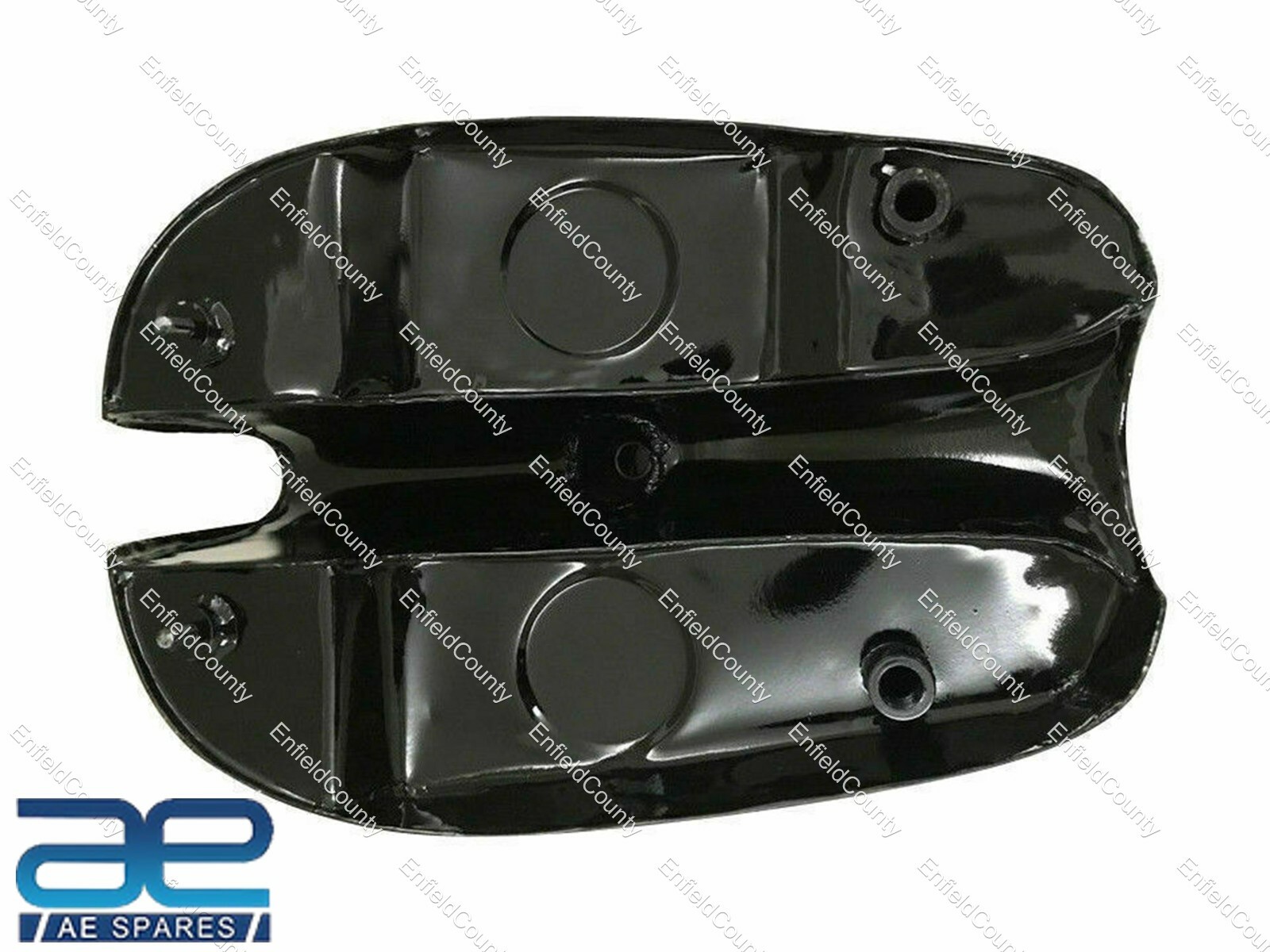 BSA GOLD STAR SCRAMBLES CATALINA 2GALLON CHROME & BLACK PETROL FUEL GAS TANK 