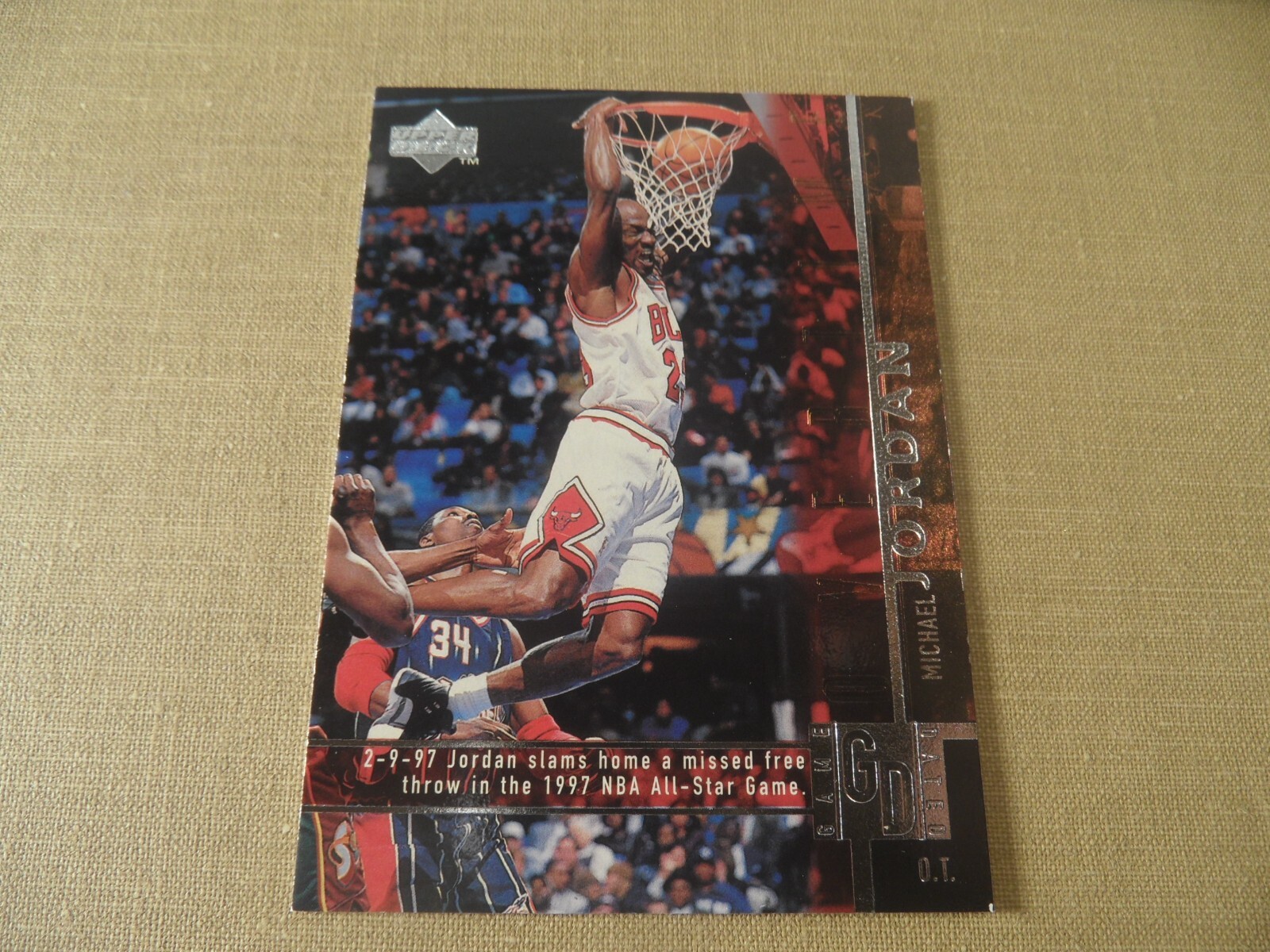 MICHAEL JORDAN NBA CARD　1998　2枚セット　⑮ 1998 Upper Deck - Michael Jordan NBA Finals Shots 6/14/98 | eBay