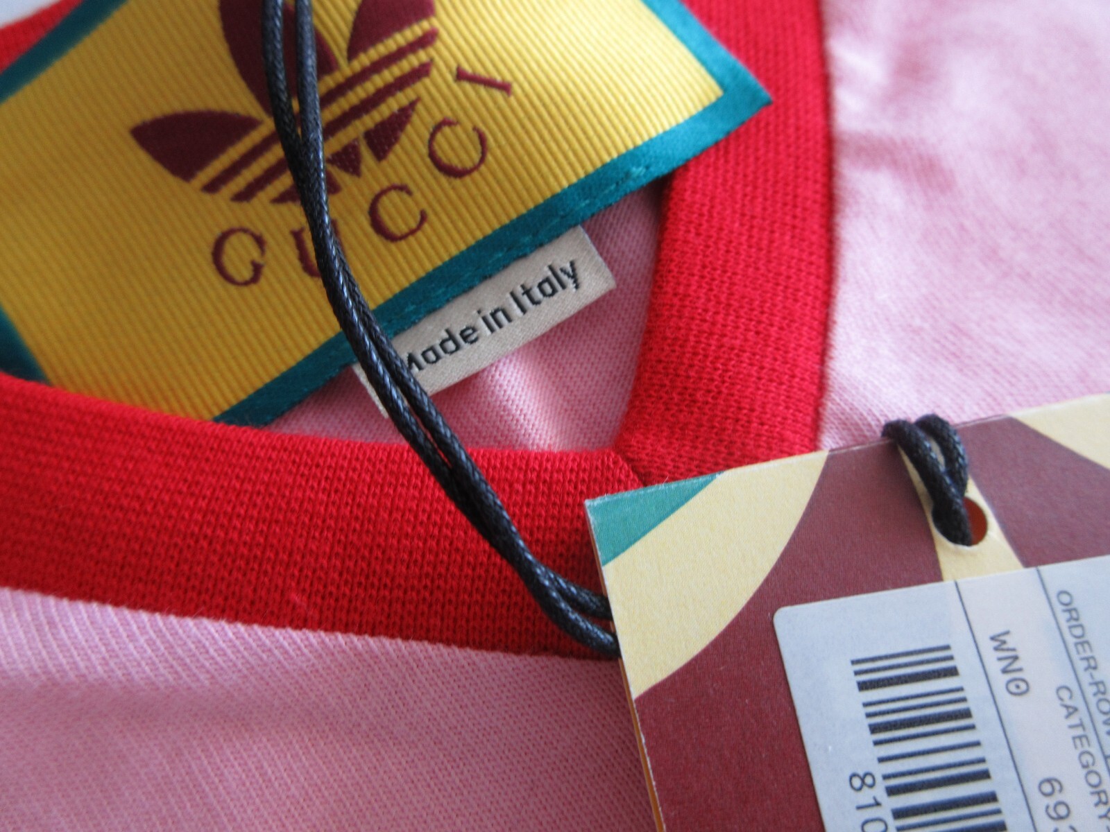 Pre-owned Gucci X Adidas Cropped Pink T-shirt Women's Size Xxs Authentic 693637