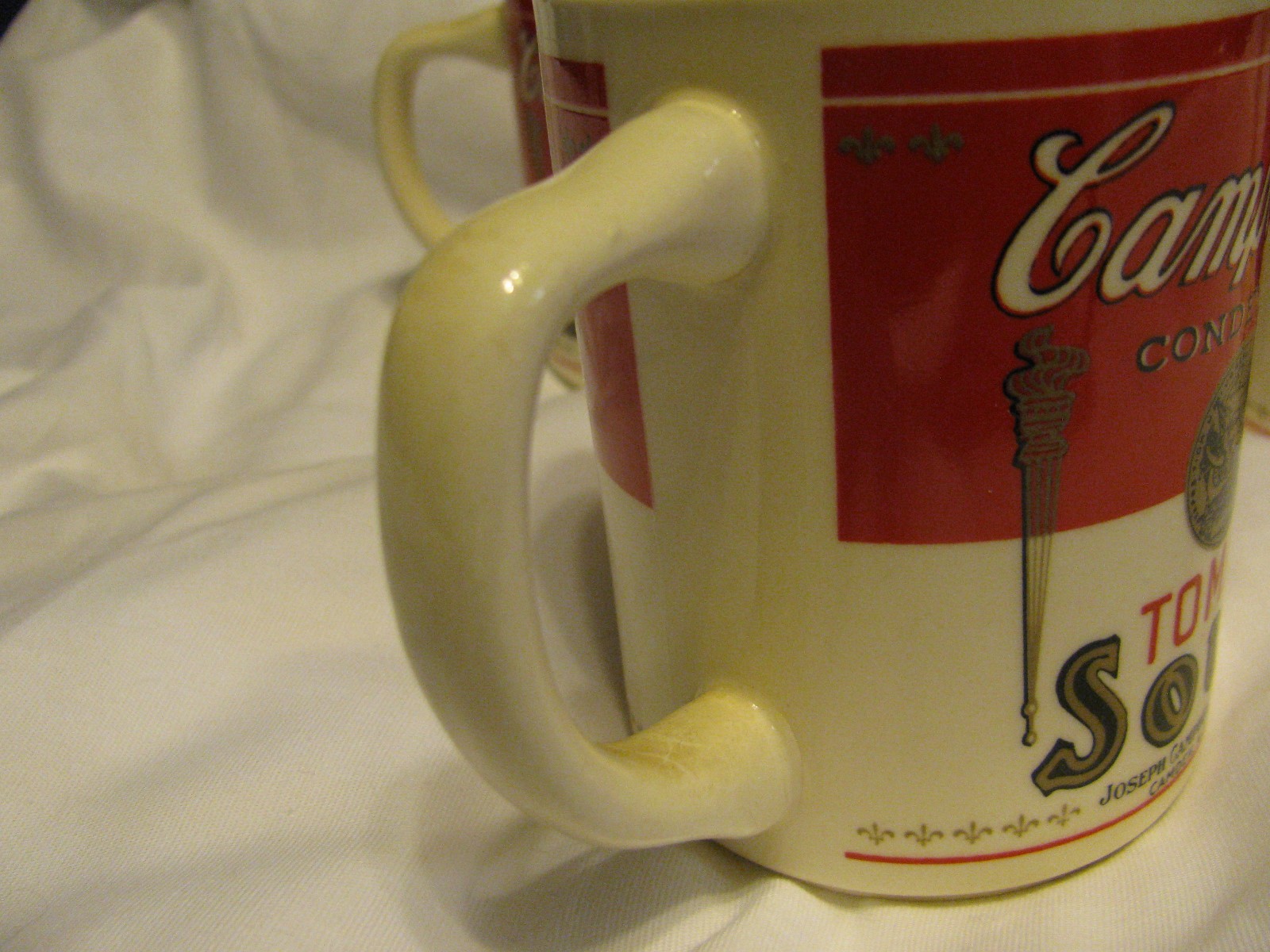 Set Of 4 Vintage Campbells Tomato Soup Coffee Mug Joseph Campbell Company USA