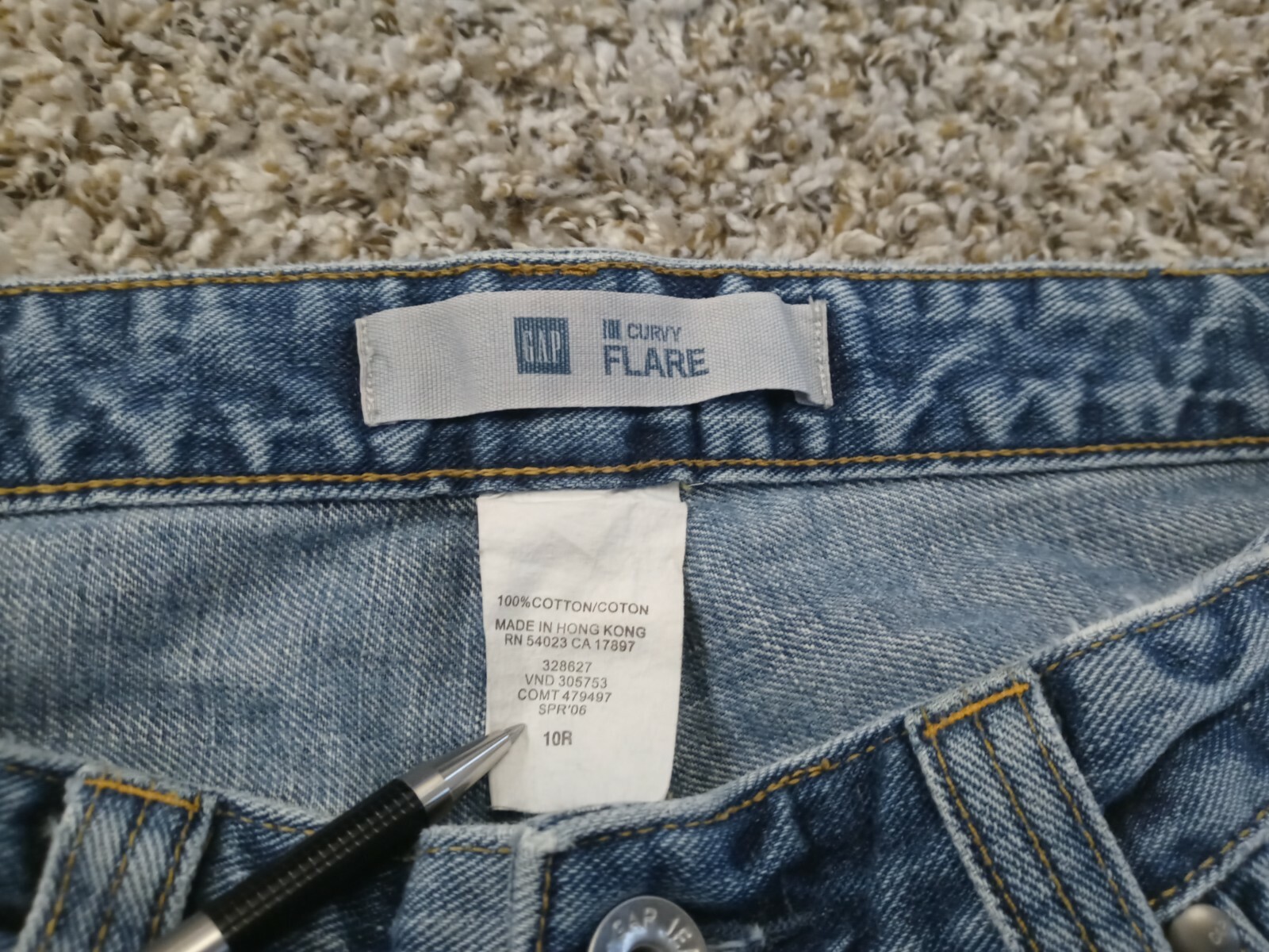 Gap curvy 2024 flare jeans