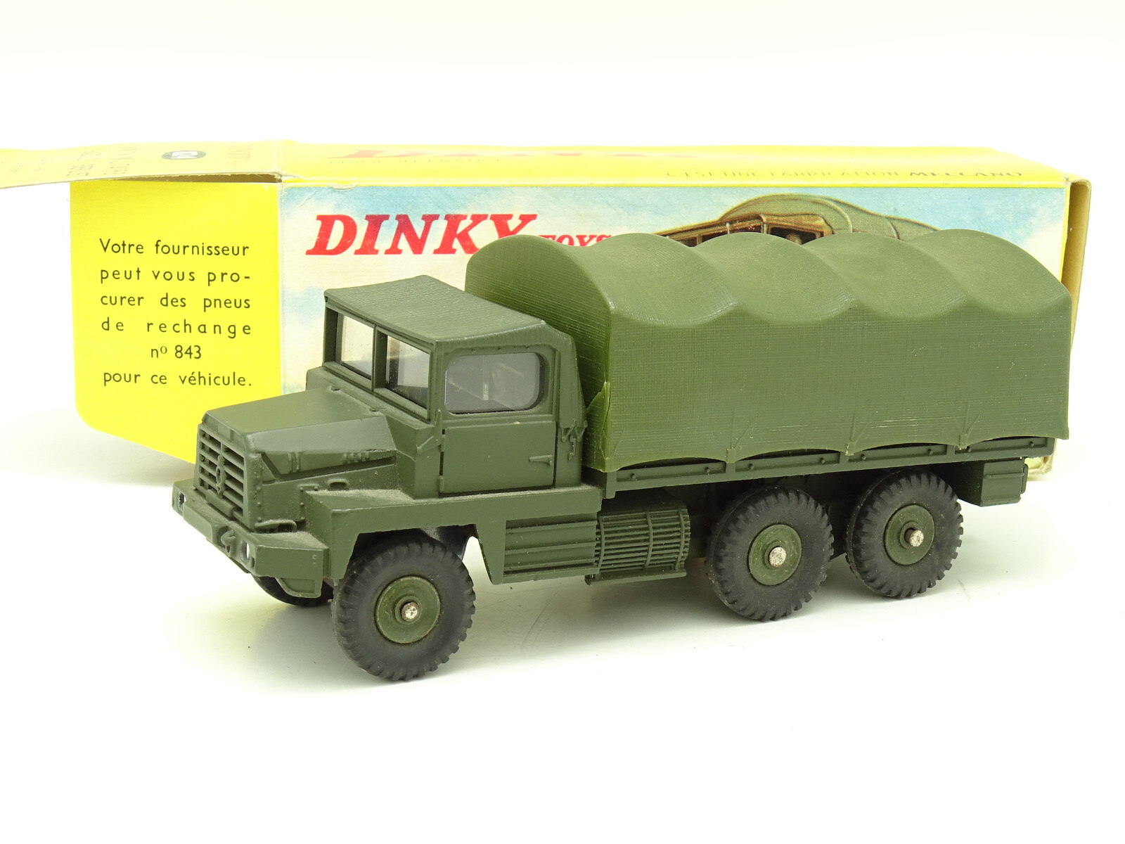 Dinky Toys France - Berliet Gazelle 824 - Militaire | eBay Dinky Toys France - Berliet Gazelle 824 - Militaire | eBay
