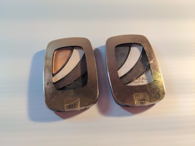 Loreal Paris Colour Riche Eye Shadow #817 So Over It, #934 Black Pump
