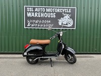 Vespa Piaggio PX125 Scooter Electric Start Disc Brake 2007 Black Clean Example