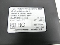Mercedes W246 B180 14-18 SG EPB Parkbremse Modul Steuergerät Mercedes W246 B180 14-18 22.11.2016 A2469003417 gebraucht Vorschau 2