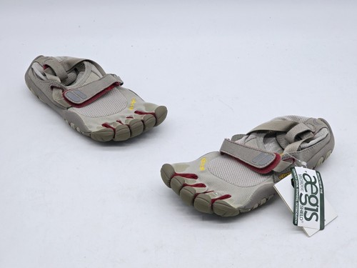 Vibram FiveFingers グレー 41 25.5センチ Vibram Fivefingers W3535 Womens Size 7 EU 37 Gray Red Speed