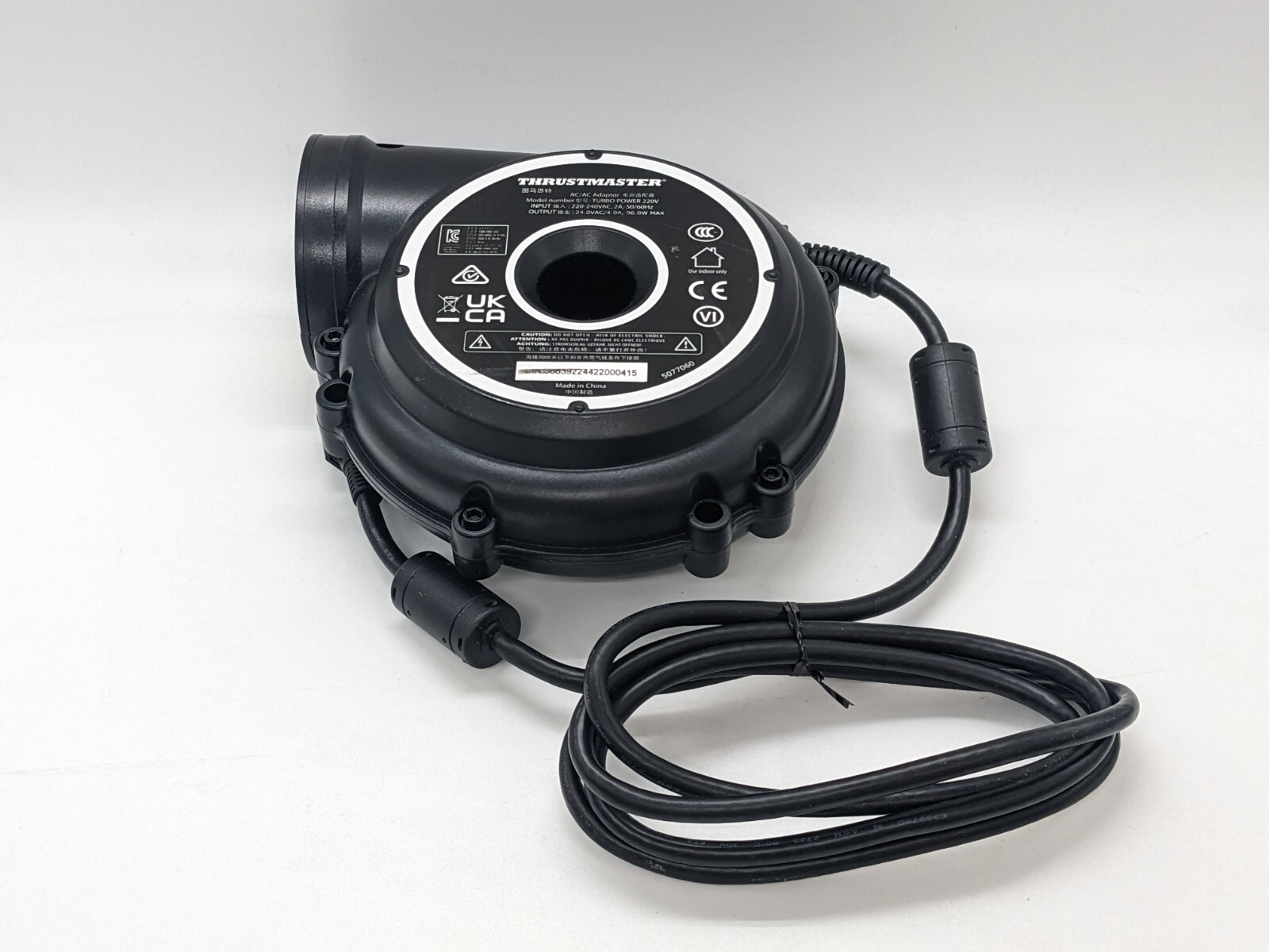 Thrustmaster Turbo Power supply adapter cable T-GT II TS-XW Thrustmaster Turbo Power supply adapter cable T-GT II TS-XW