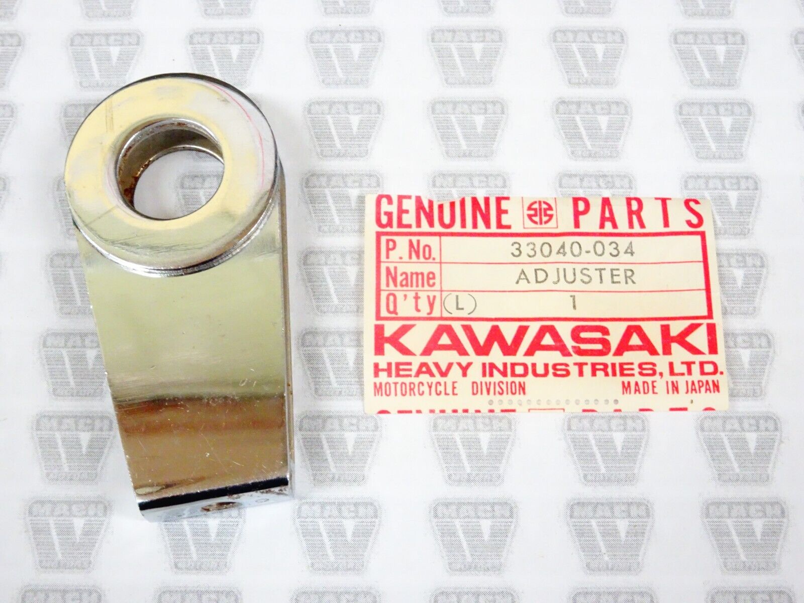 Kawasaki NOS NEW 33040-034 Chain Adjuster H1 H1R Mach III 500 Kawasaki NOS NEW 33040-034 Chain Adjuster H1 H1R Mach III 500