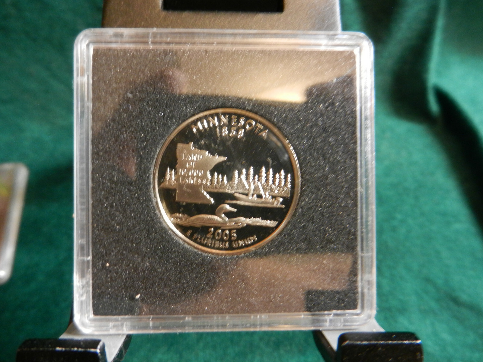 Deep Cameo Prf Qrters, Minnesota. Wisconsin., Wash DC, Michigan. W Virginia