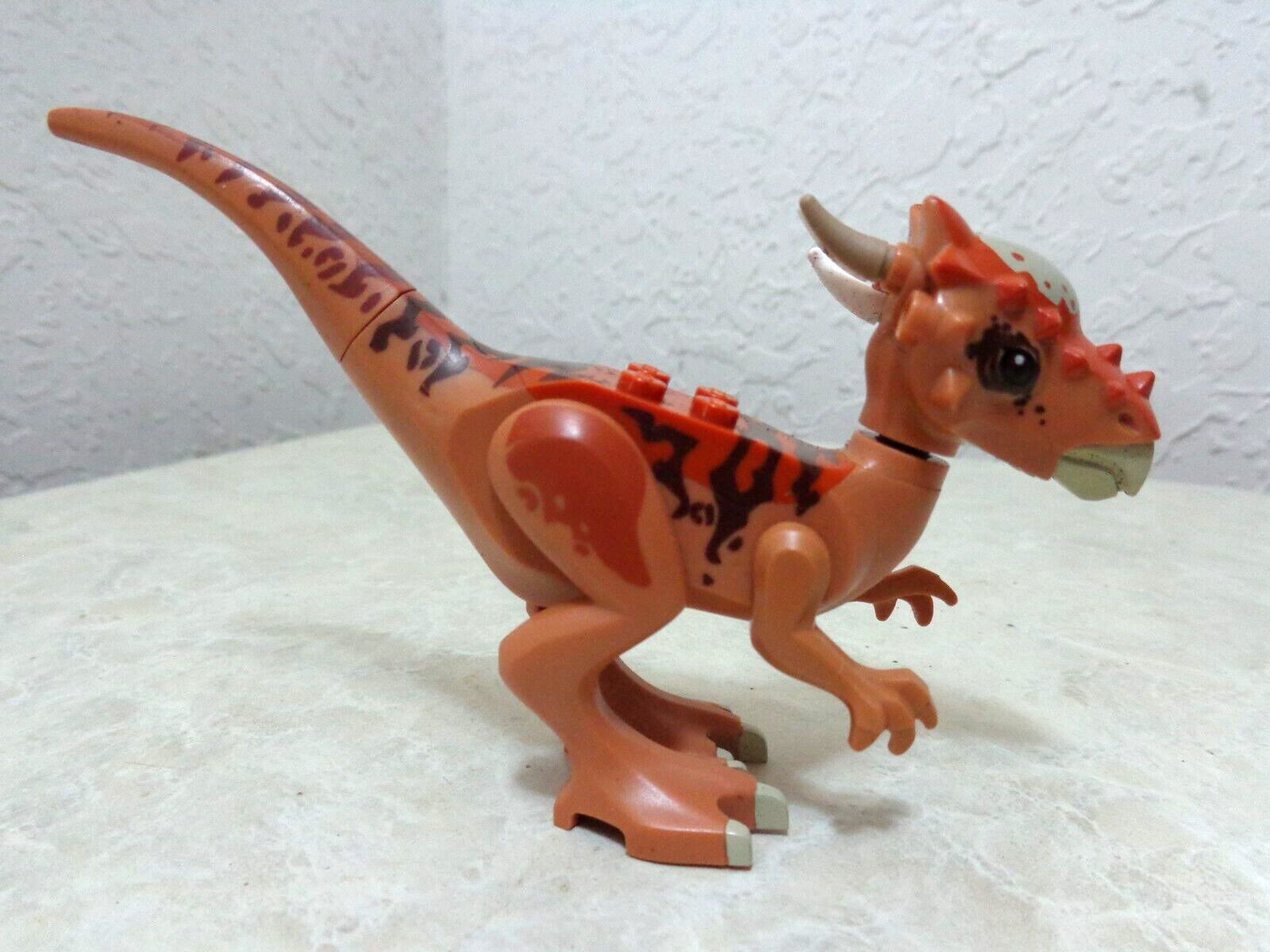 Lego Stygimoloch Dinosaur Brown 3 horns Jurassic World 75927 76951
