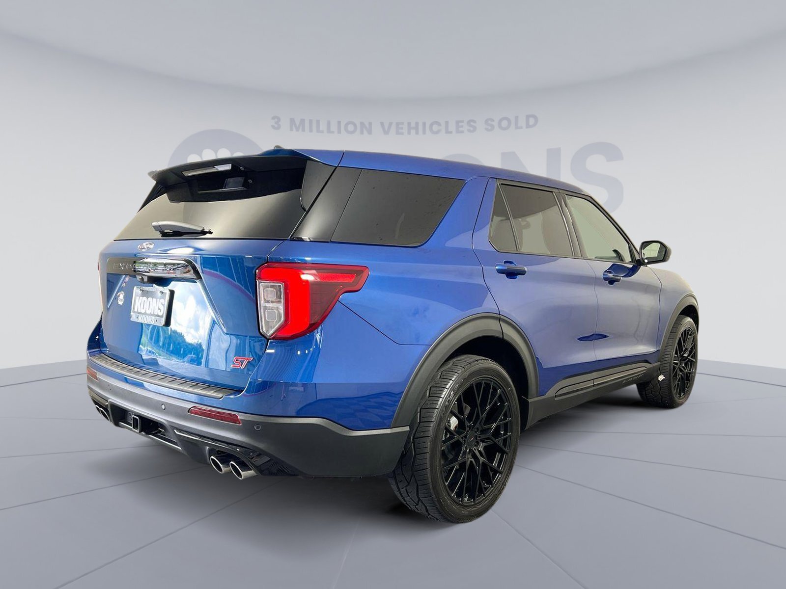 2022 Ford Explorer St 8337 Miles Atlas Blue Metallic - Used Ford