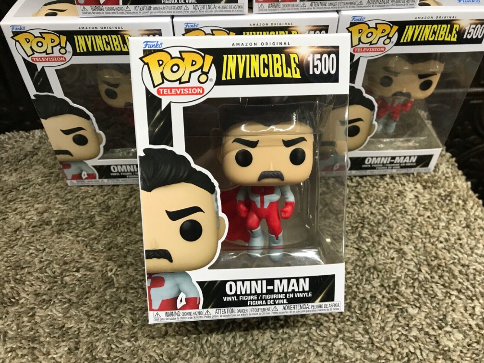 Funko Pop! Invincible Omni-Man Vinyl Figure #1500 Funko Pop! Invincible Omni-Man Vinyl Figure #1500