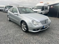 2006 Mercedes-Benz C Class C180K 3dr SPORTS EDITION SUPER CHARGED COUPE Petrol M