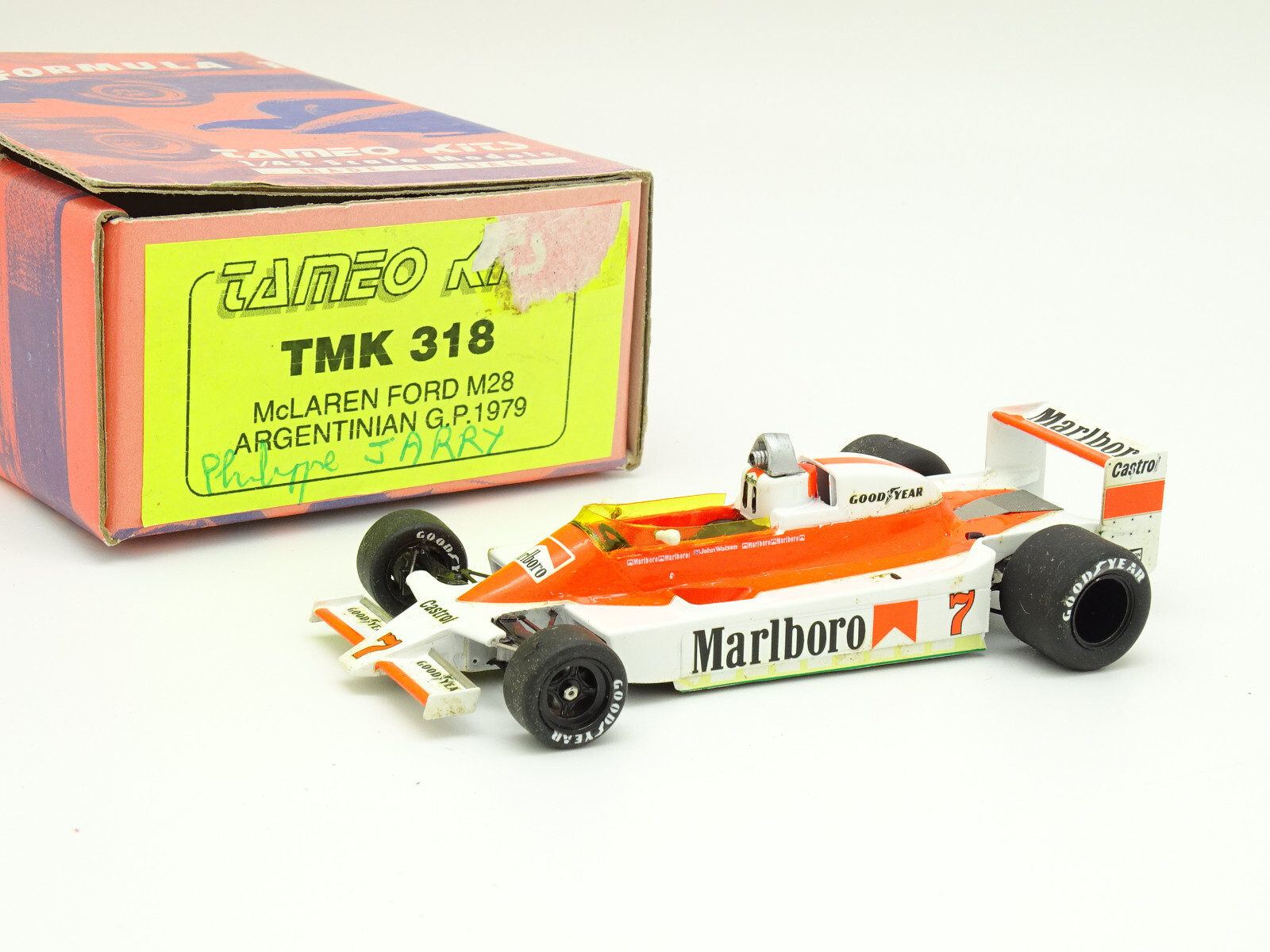 1/43 TAMEOシルバーライン　マクラーレン・フォードＭ２８Ｃ　モナコＧＰ Yahoo!オークション -「43マクラーレンmp4」(プラモデル) の落札相場