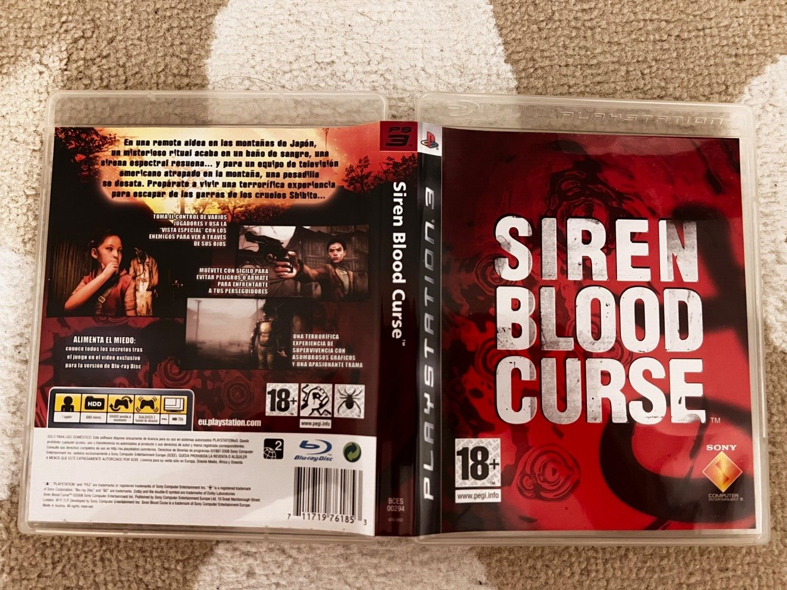 Siren Blood Curse Sony PS3 Free Region CIB ENGLISH, SPANISH Siren Blood Curse Sony PS3 Free Region CIB ENGLISH, SPANISH