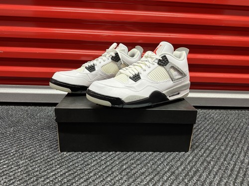 シューズ(男性用) NIKE GOLF AIR JORDAN 4 WHITE CEMENT 28.5 Air Jordan 4 Golf White Cement | Kixify Marketplace