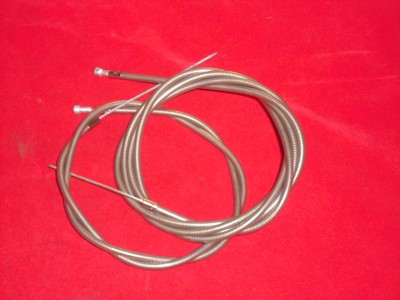 FACTORY SEALED VINTAGE UNIVERSAL BRAKE CABLE WEINMANN 60//65 INCH CLEAR