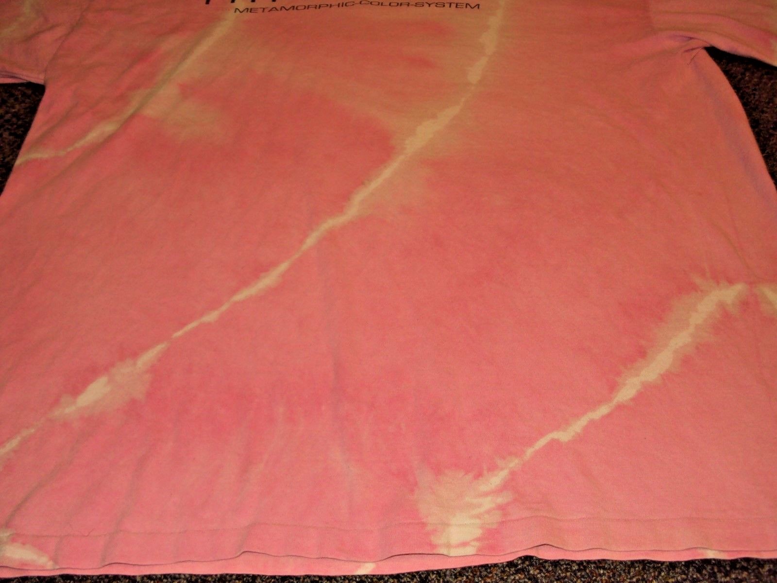 Vintage Men's M/L Generra Hypercolor Metamorphic Color System T Shirt Pink NICE