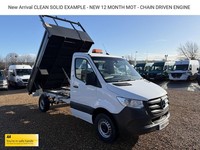 2019 Mercedes-Benz Sprinter 2.1 314 CDI Ready To Work 1Way Tipper 2dr Diesel Man