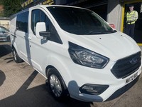 2022 FORD TRANSIT CUSTOM CREW-CAB FACELIFT MODEL LWB /DIRECT FORD DEALER VEHICLE
