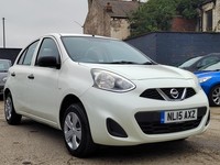 2015 Nissan Micra 1.2 Visia 5dr HATCHBACK Petrol Manual
