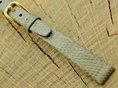 Vintage Hirsch for Pulsar NOS Watch Band Calfskin w Gold Tone Buckle 11mm Unused
