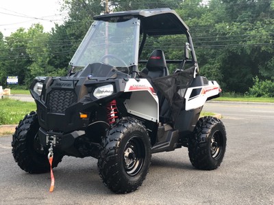 MINT BRAND NEW CONDITION POLARIS ACE LOADED ,PLOW,ROOF WINDSHIELD,LOW MILES 99