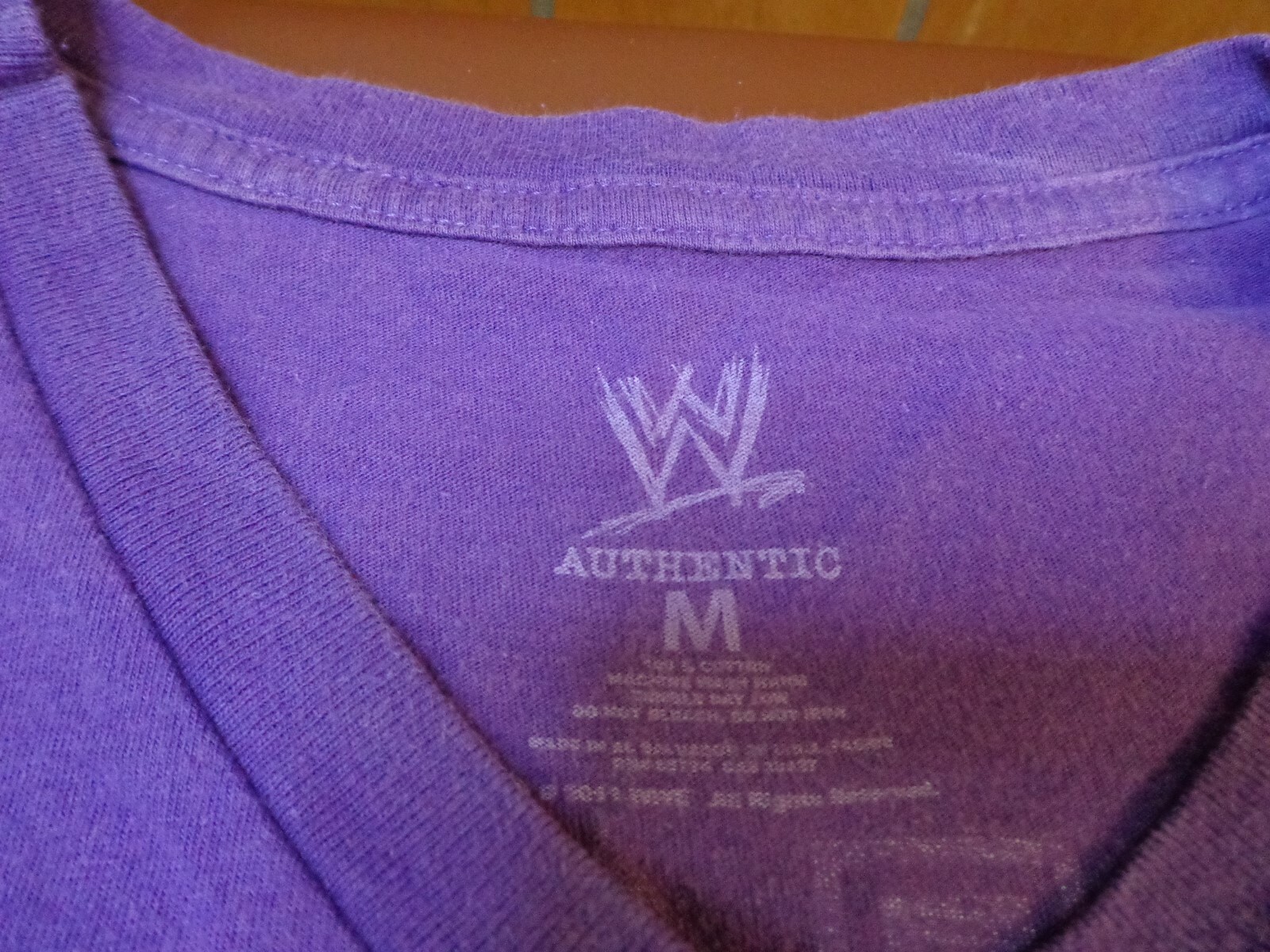 Zack Ryder SSSIIICCCKKK WWWYKI  WWE Wrestling Medium  Purple T-Shirt    S3
