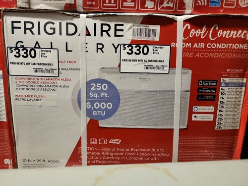 Frigidaire Gallery 6000BTU Cool Connect Smart Room Air Conditioner (FGRC064WA1)