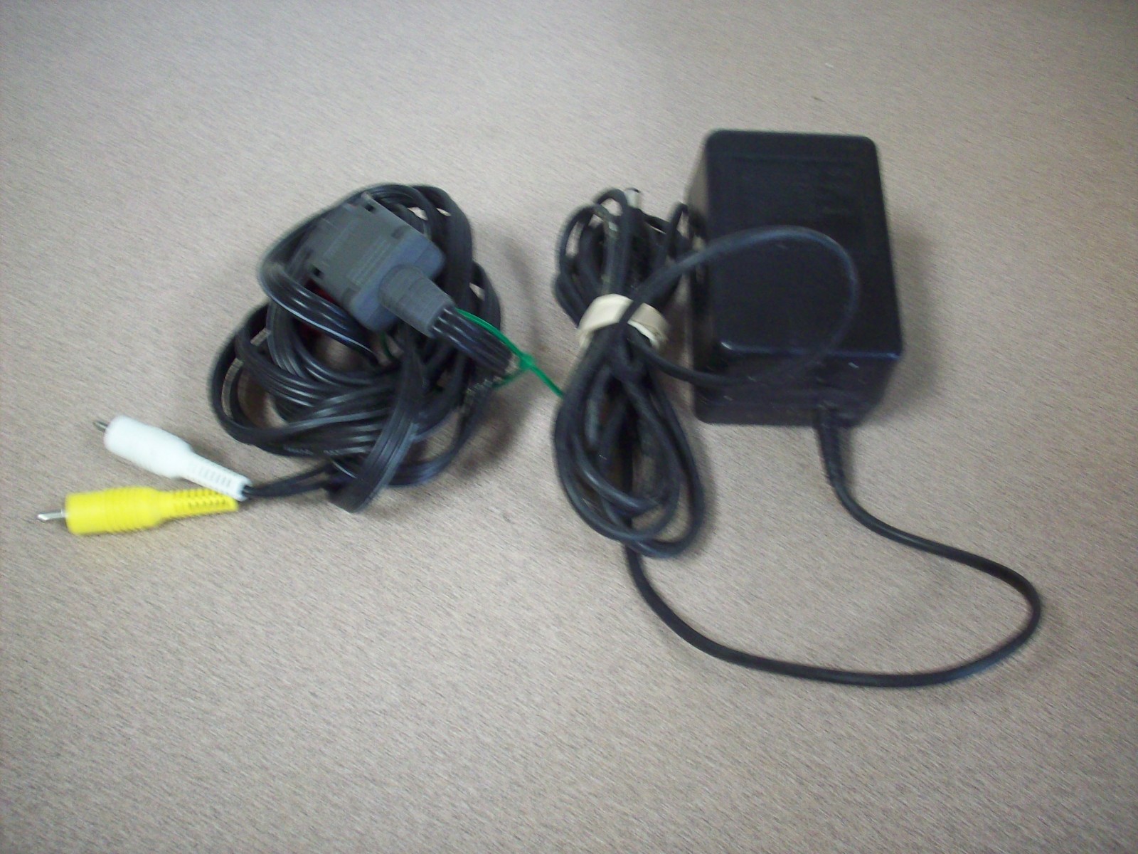 OEM Original Nintendo NES Power Supply AC Adapter Cord OEM NES-002 AND CABLE.