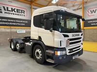 SCANIA P450 *EURO 6* PET REGS 6X2 TRACTOR UNIT