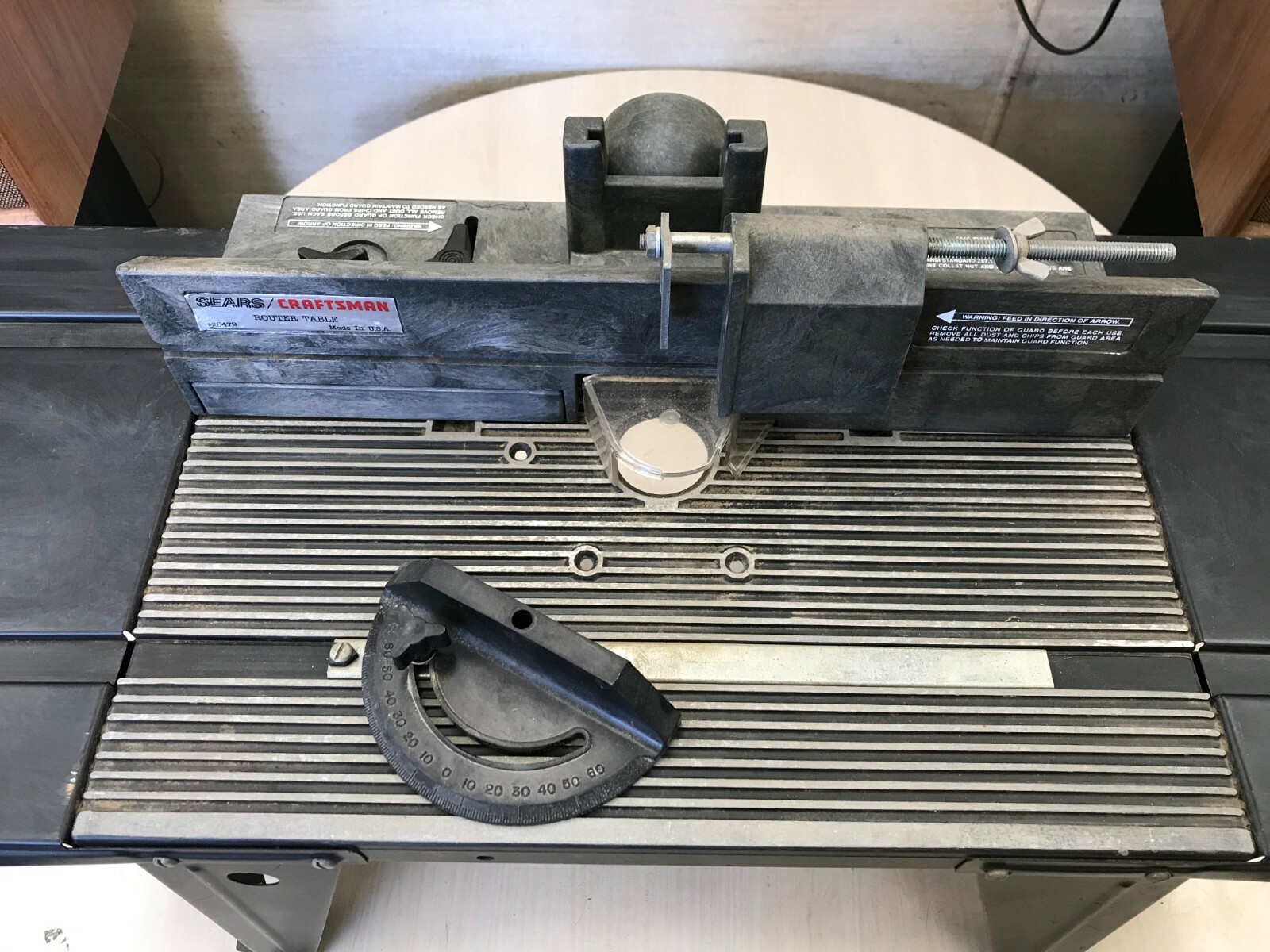Rare Vintage Sears Craftsman Router Table No. 25479