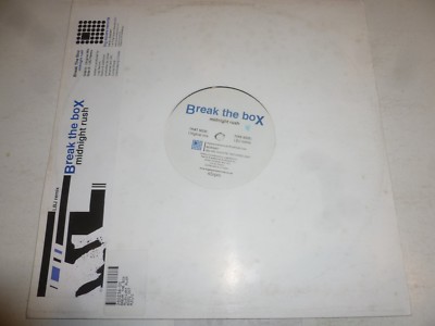 BREAK THE BOX - Midnight rush - 2007 UK 2-track 12'' Vinyl Single