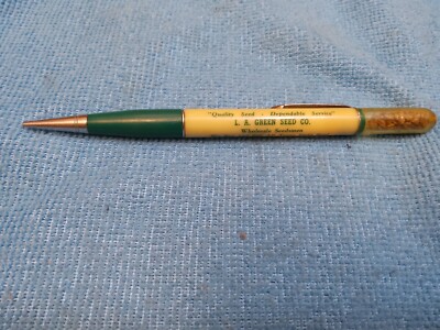 RITEPOINT MECHANICAL PENCIL L.A. GREEN SEED CO. LITTLE ROCK ARKANSAS CAPSULE TOP