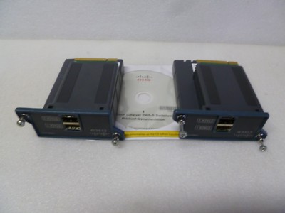 PAIR OF Cisco C2960S-STACK V02 2960S FlexStack Module
