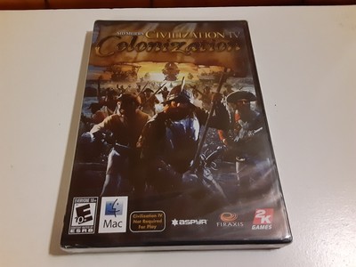 Sid Meier's Civilization IV Colonization Mac New Sealed
