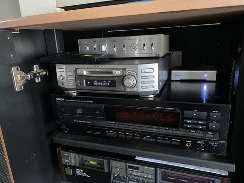 Sony MDS-S50 HiFi Stereo Minidisc Recorder Compact MD Deck Sony MDS-S50 HiFi Stereo Minidisc Recorder Compact MD Deck