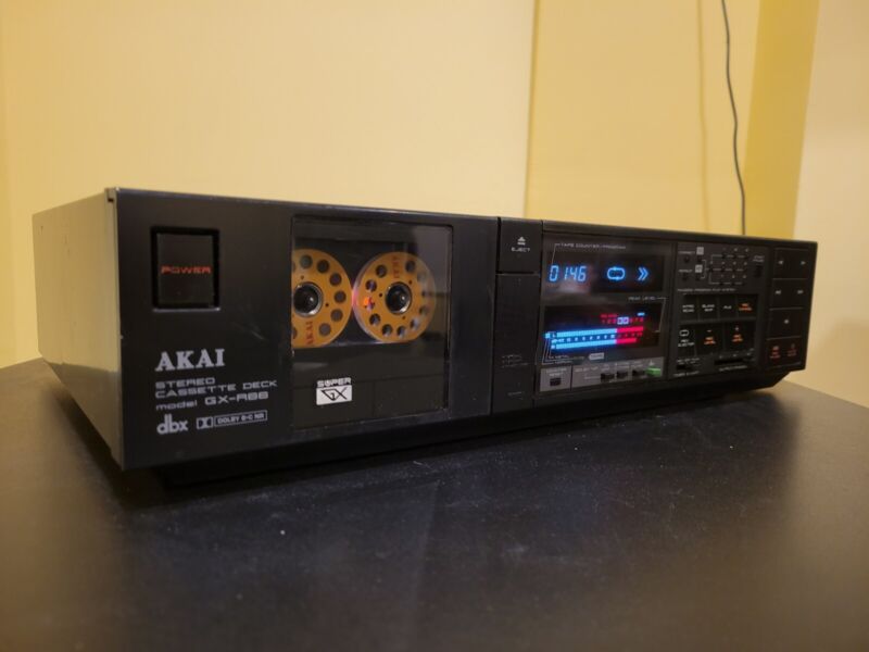 AKAI GX-R66 Auto Reverse Cassette Deck with DBX, serviced fully functional 👌