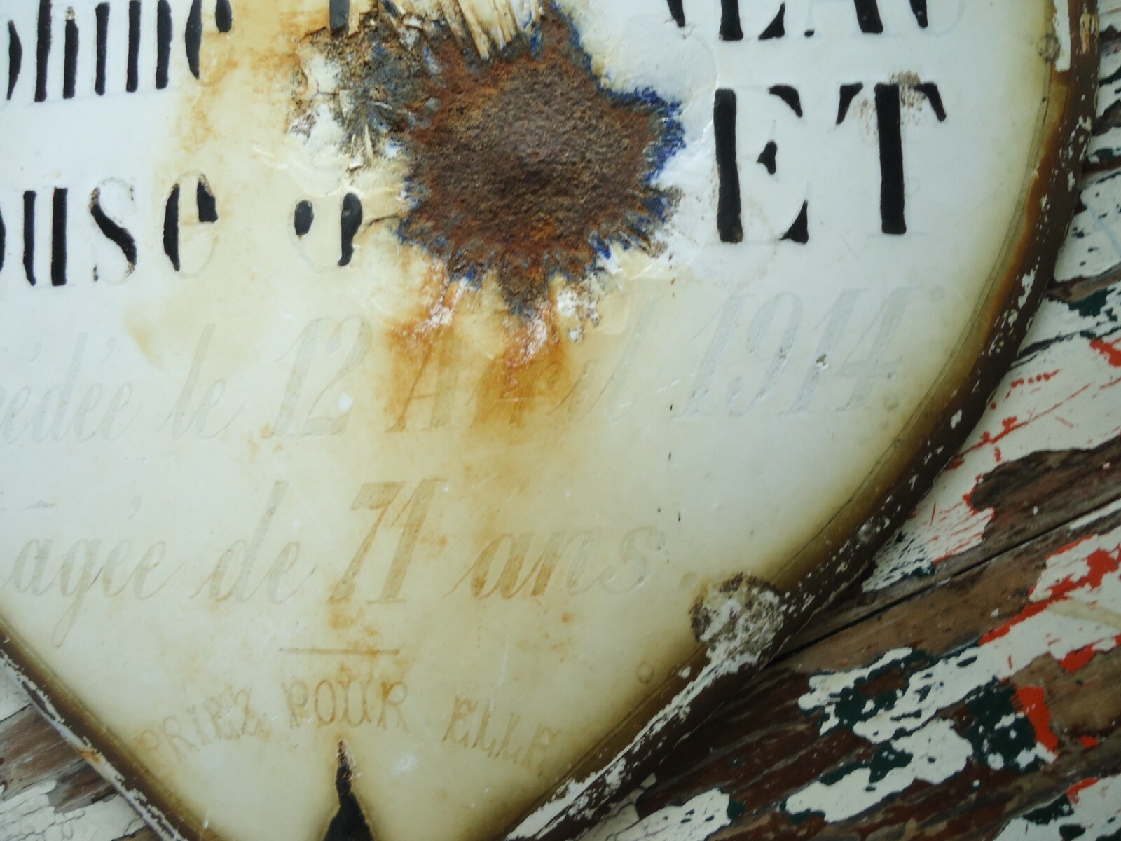 Antique, Circa 1914, French 