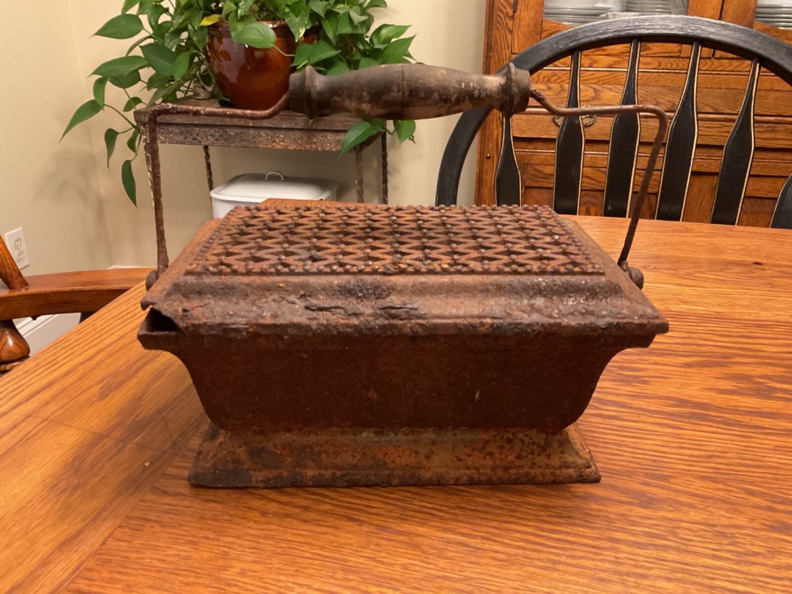 Antique Pottery Bed / Foot Warmer (JAS) Antique Pottery Bed / Foot Warmer (JAS)
