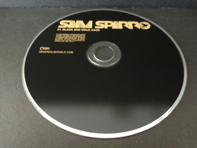 BLACK AND GOLD by SAM SPARRO-Rare Collectible Single from Australian pop star-CD