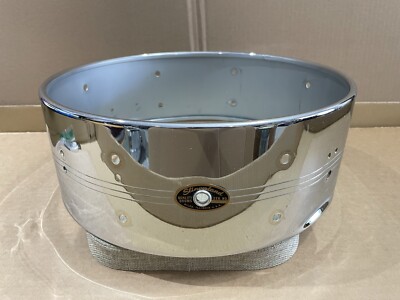 Slingerland 60s Vintage Krupa Sound King 14  Brass Snare Drum Shell Nice