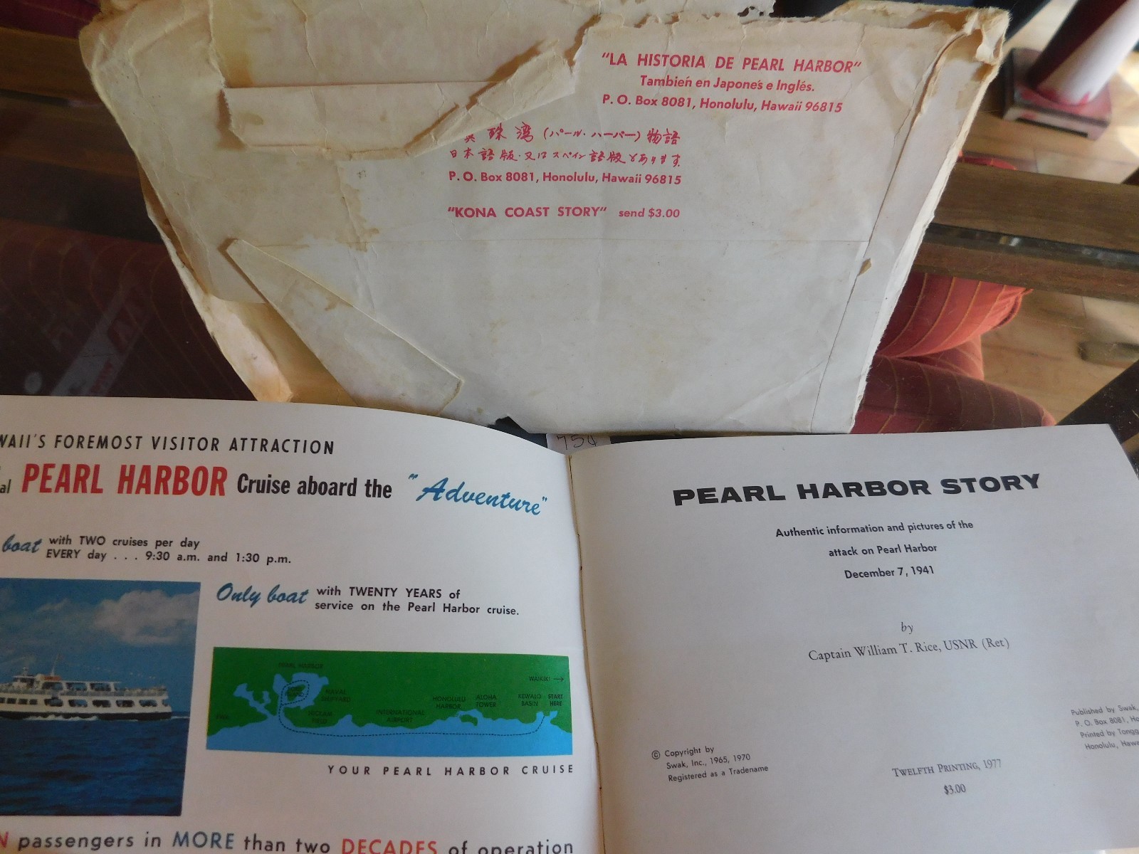 PEARL HARBOR STORY December 7, 1941 BY Captain William T. Rice