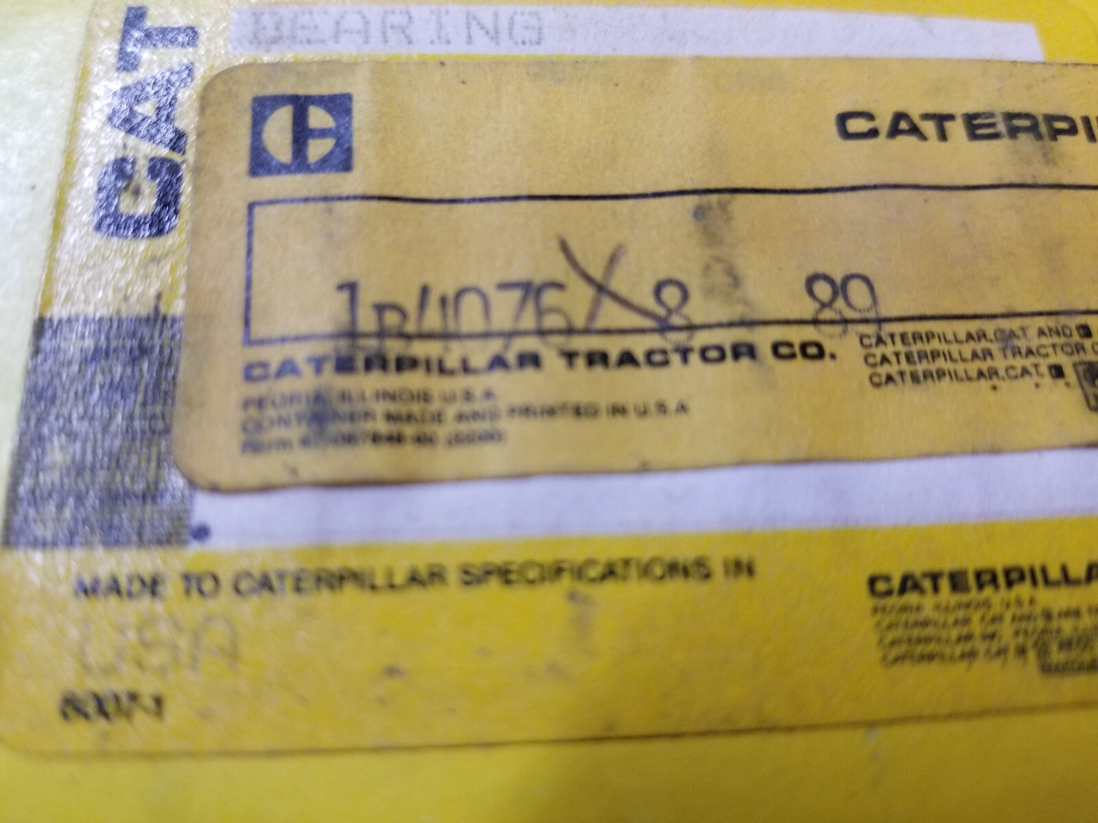 CATERPILLAR 1B-4076 BEARING 1B4076 - Picture 3 of 3