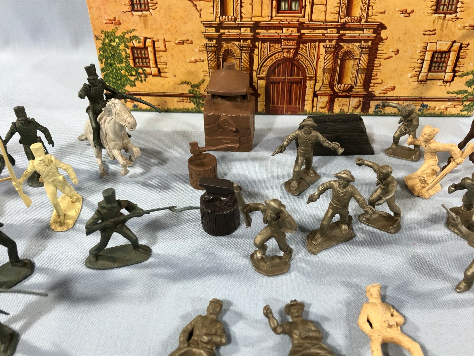 Marx Walt Disney Davy Crockett at the Alamo Playset Parts/Figures/Chapel