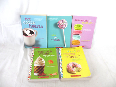 Lot of 5 Suzanne Nelson Books-Macarons/ cake pops/ pumpkin spice/ donut