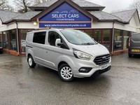 2018 Ford Transit Custom 2.0 300 EcoBlue Limited Crew Van Double Cab 5dr Diesel